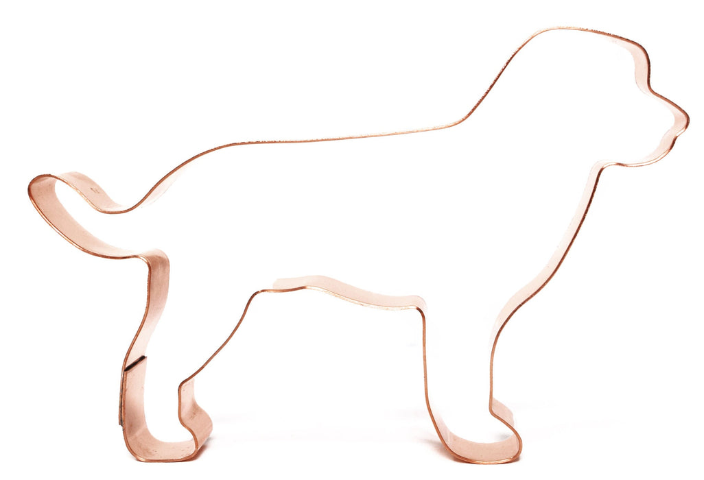 Goldendoodle Dog Copper Cookie Cutter - Hand Crafted by The Fussy Pup