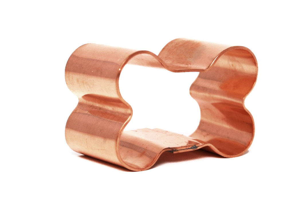 Tiny Dog Bone ~ Copper Cookie Cutter - Handcrafted by The Fussy Pup