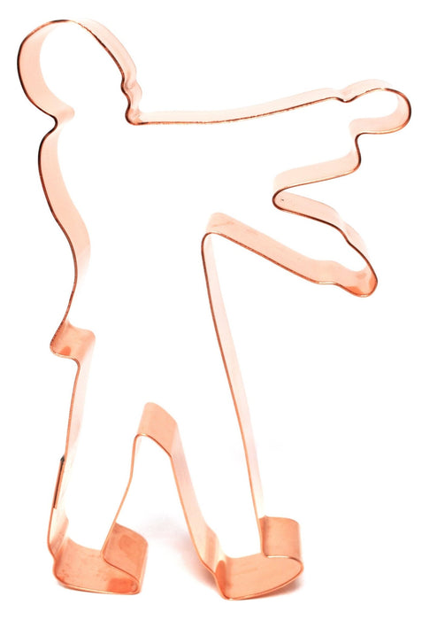 Walking Zombie~ Copper Halloween Cookie Cutter - Handcrafted by The Fussy Pup - The Fussy Pup - 