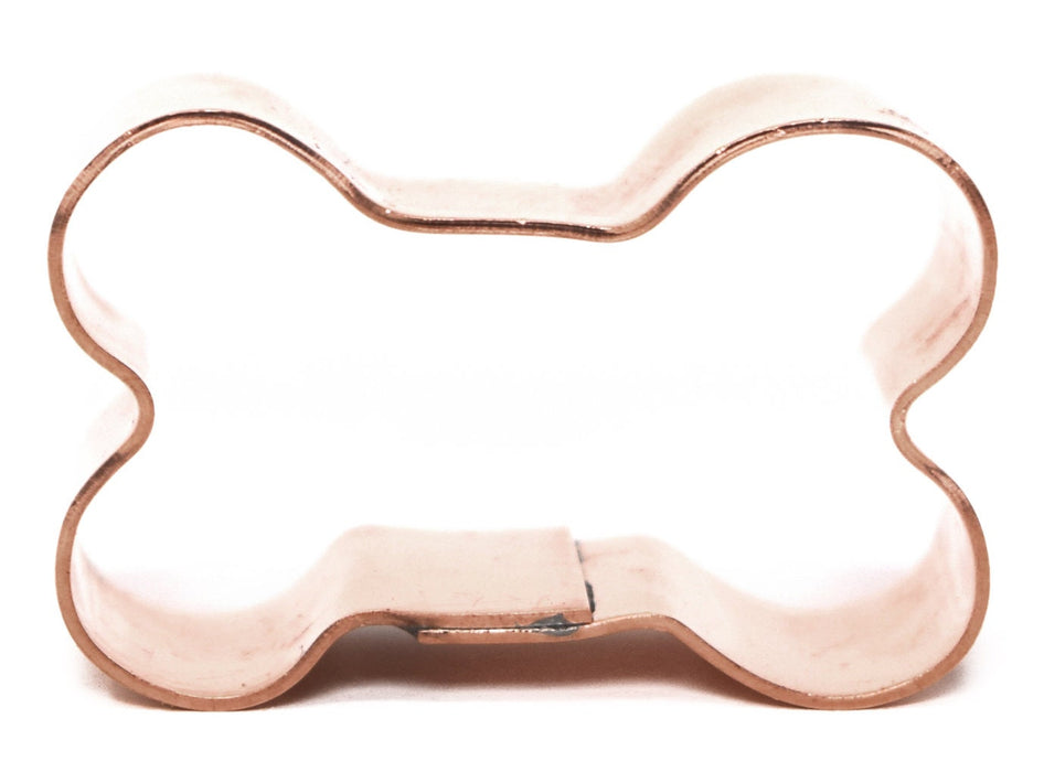 Tiny Dog Bone ~ Copper Cookie Cutter - Handcrafted by The Fussy Pup