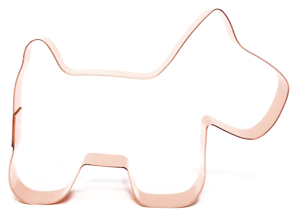 Simple Primitive Dog Cookie Cutter - Hand Crafted by The Fussy Pup