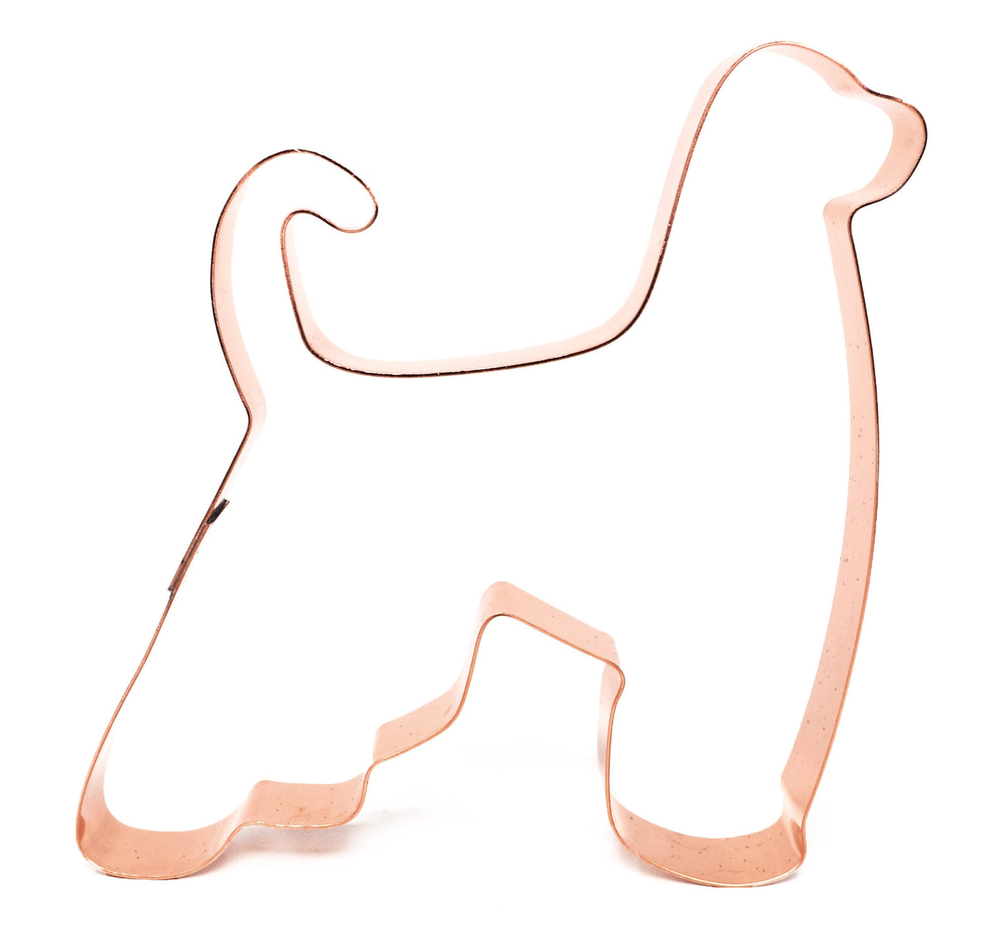 Afghan Hound ~ Copper Dog Breed Cookie Cutter - Handcrafted by The Fussy Pup