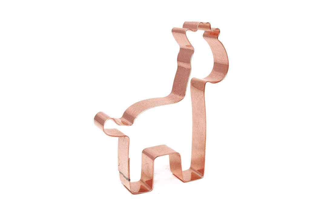 Simple 4 inch Giraffe Cookie Cutter - Handcrafted by The Fussy Pup