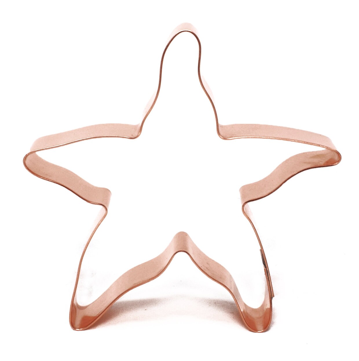 Beach Starfish ~ Copper Cookie Cutter - Handcrafted by The Fussy Pup