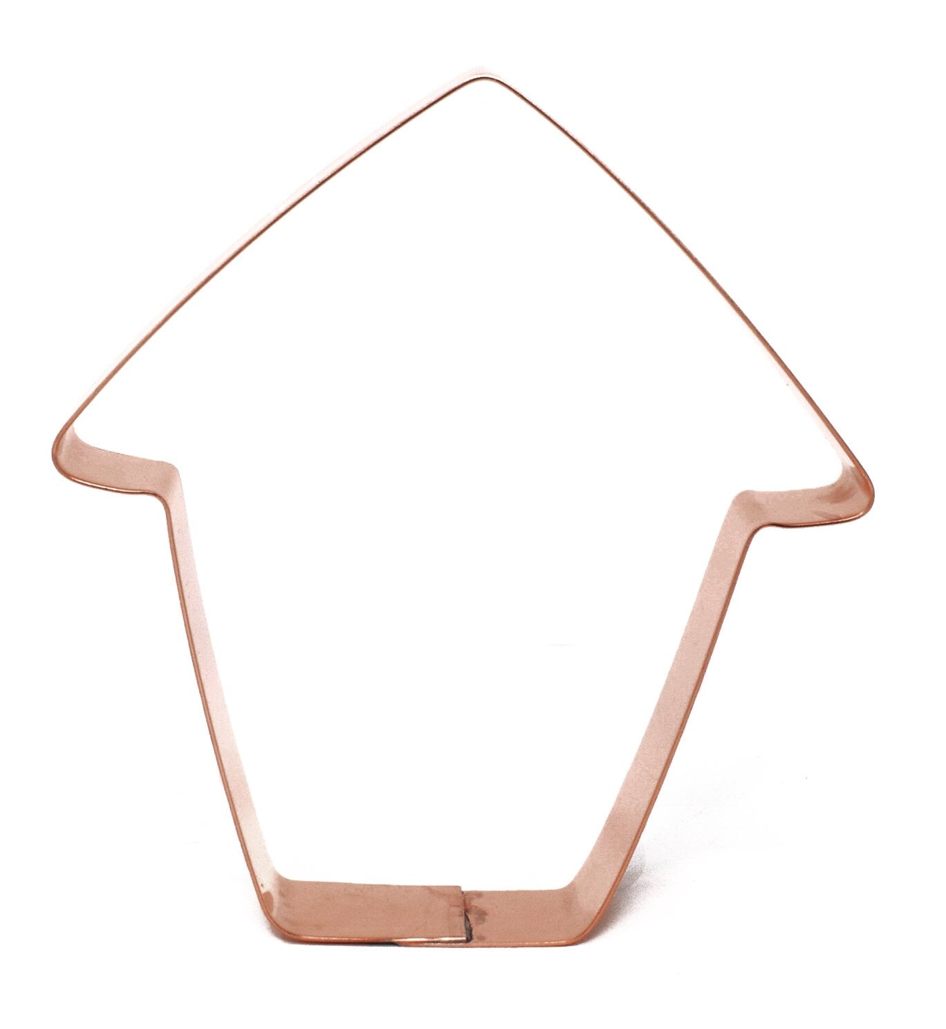 Simple 4 inch Birdhouse Cookie Cutter - Handcrafted by The Fussy Pup