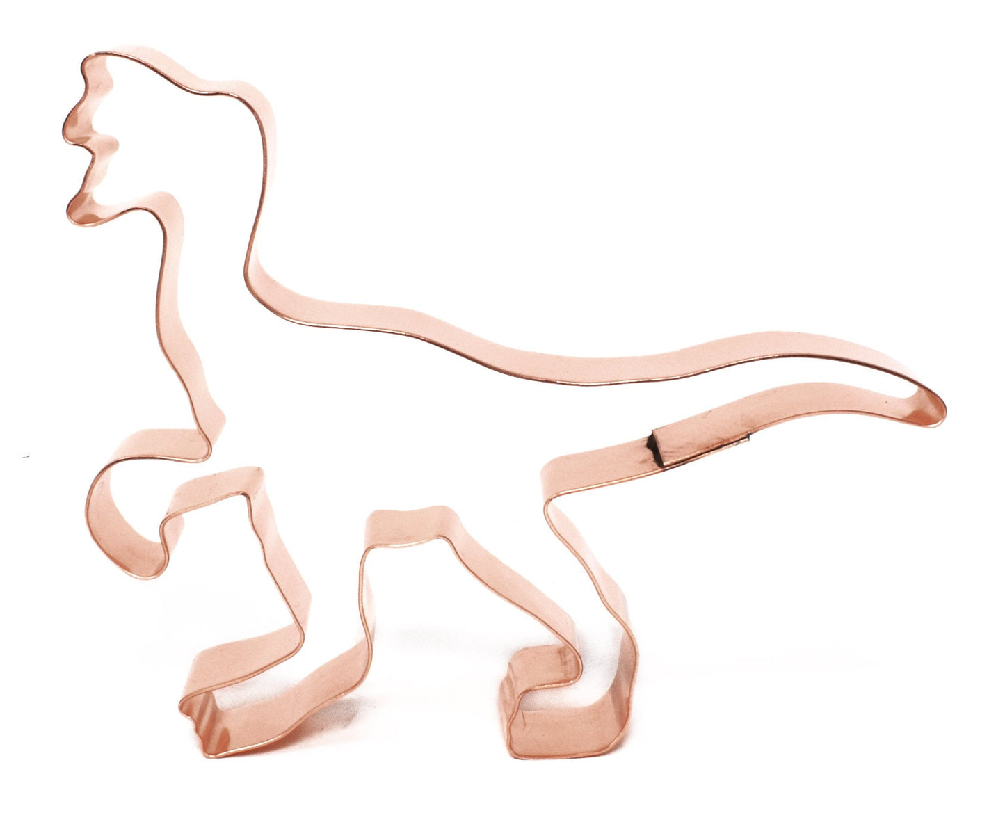 Oviraptor ~ Copper Dinosaur Cookie Cutter ~ Handcrafted by The Fussy Pup