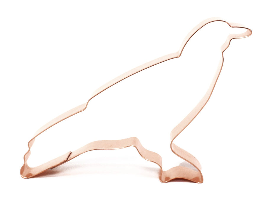 Crow / Raven Bird Cookie Cutter, 4x3.5 inches