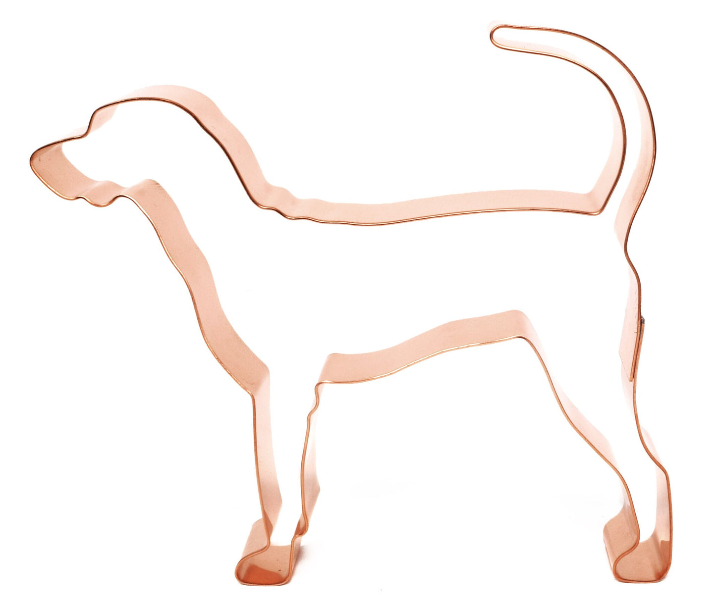 American English Coonhound ~ Copper Dog Breed Cookie Cutter ~ Handcrafted by The Fussy Pup