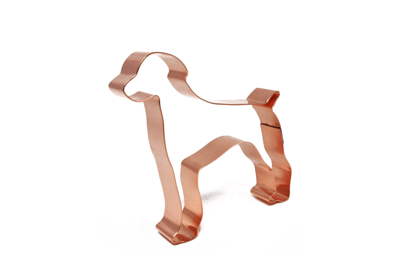 German Shorthaired Pointer Dog Breed Cookie Cutter 4 X 4 inches - Handcrafted Copper Cookie Cutter by The Fussy Pup