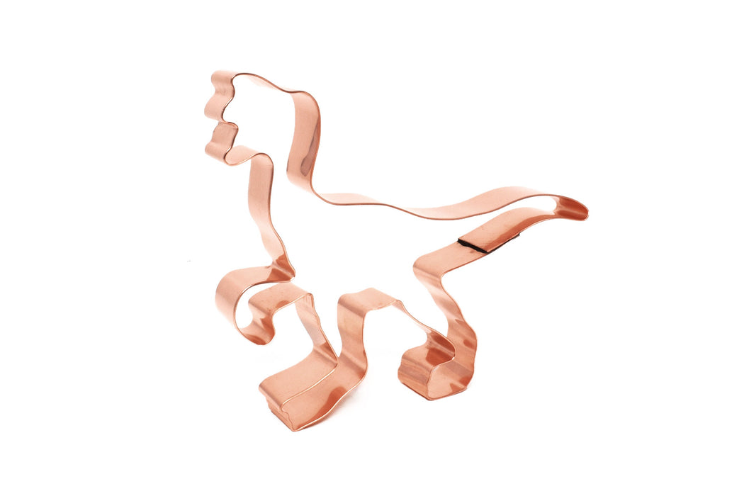 Oviraptor ~ Copper Dinosaur Cookie Cutter ~ Handcrafted by The Fussy Pup