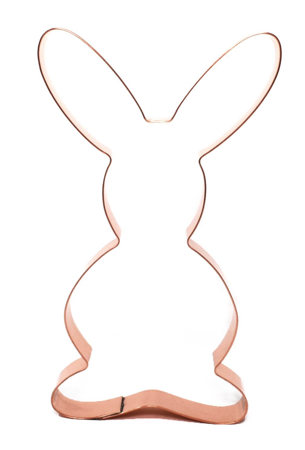 Large Cute Little Long Eared Bunny Easter Cookie Cutter - Handcrafted by The Fussy Pup