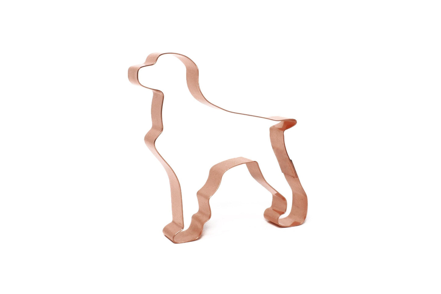 Brittany Spaniel Dog Breed Cookie Cutter 4.25 X 4.25 inches - Handcrafted Copper by The Fussy Pup