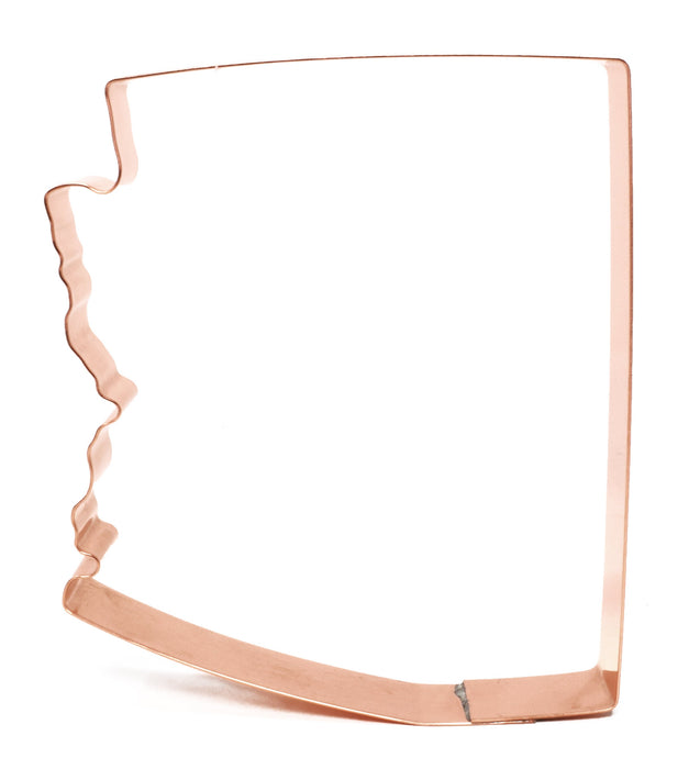 State of Arizona  ~  Copper Cookie Cutter - Handcrafted by The Fussy Pup