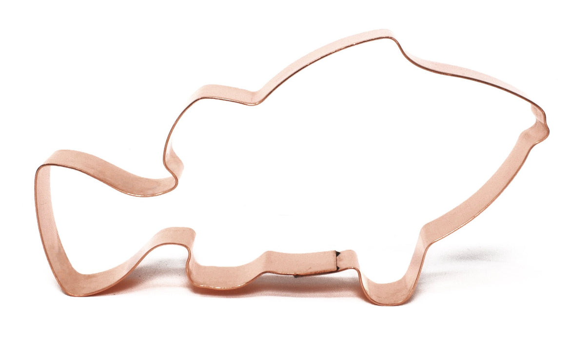 Clownfish ~ Copper Fish Cookie Cutter - Handcrafted by The Fussy Pup