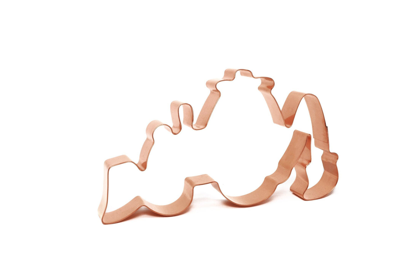 Large Backhoe Construction Vehicle ~ Copper Cookie Cutter ~ Handcrafted by The Fussy Pup