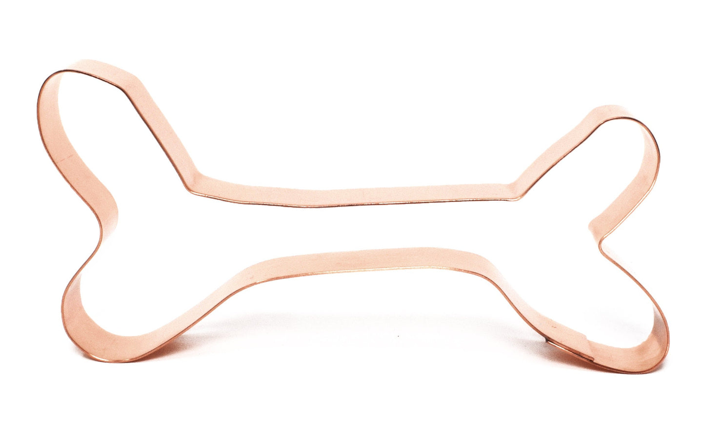 Long Natural Dog Bone Treat Cookie Cutter - Handcrafted by The Fussy Pup