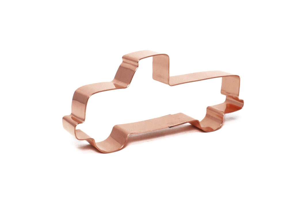 Small Slammed Lowrider Pickup Truck ~ Copper Cookie Cutter ~ Hand Crafted by The Fussy Pup