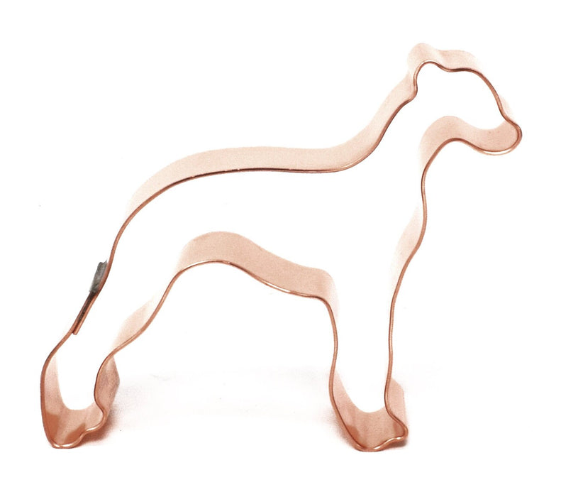 Small ~ Whippet Copper Dog Breed Cookie Cutter - Handcrafted by The Fussy Pup