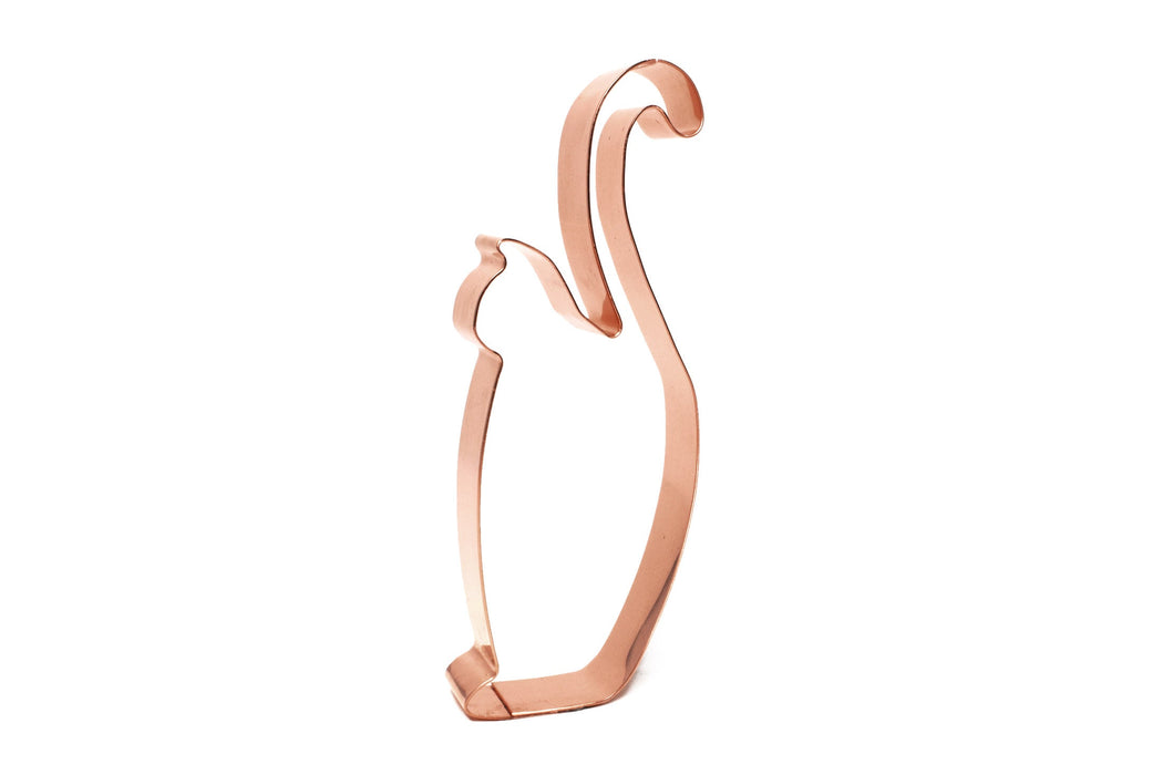 Tall Fat Cat ~ Copper Cookie Cutter ~ Handcrafted by The Fussy Pup