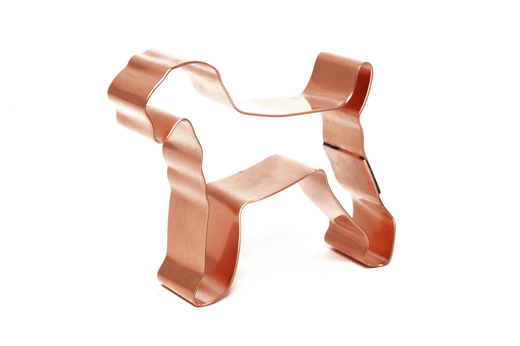 Small Airedale Terrier ~ Copper Dog Breed Cookie Cutter - Handcrafted by The Fussy Pup