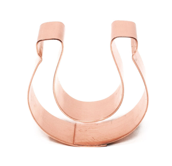 Tiny 1 3/4 inch Horseshoe ~ Copper Cookie Cutter ~ Handcrafted by The Fussy Pup