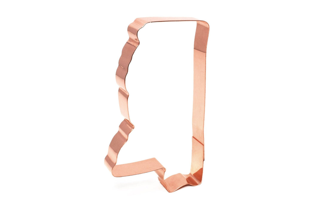 State of Mississippi ~ Copper Cookie Cutter - Handcrafted by The Fussy Pup - The Fussy Pup - 
