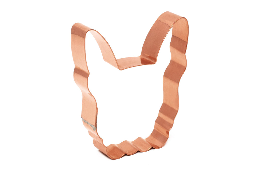 Small Boston Terrier Face Dog Cookie Cutter - Handcrafted by The Fussy Pup