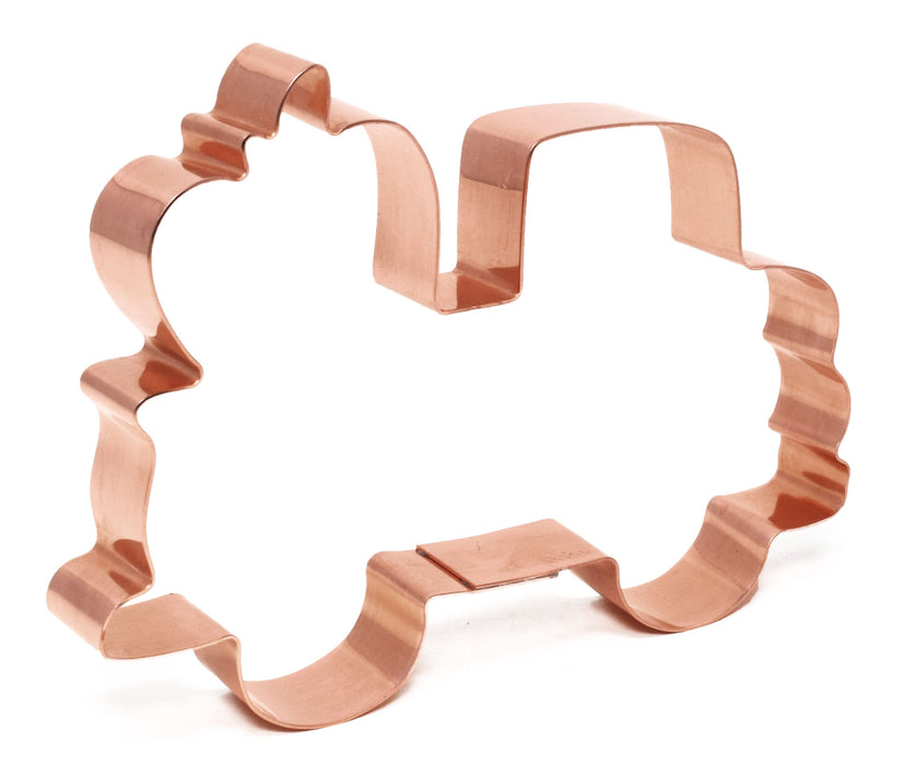 Grandpa's Apple Orchard Farm Truck  Cookie Cutter 5.25 X 3.75 inches Handcrafted Copper by The Fussy Pup