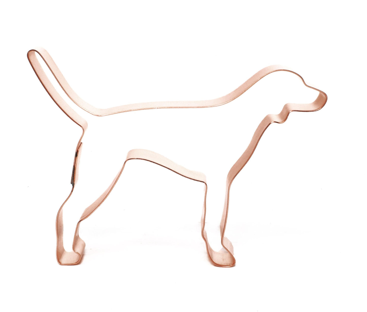 Bluetick Coonhound Dog Cookie Cutter 3.75 x 5 inches - Handcrafted Copper Cookie Cutter by The Fussy Pup