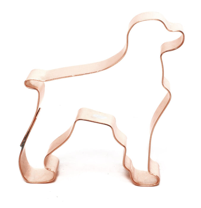 Small Brittany Spaniel Dog Breed Cookie Cutter 2.75 x 3 inches - Handcrafted Copper Cookie Cutter by The Fussy Pup