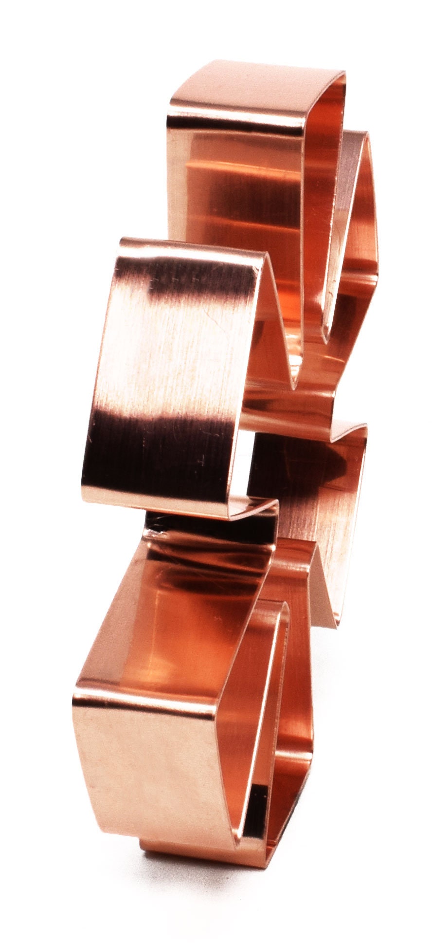 4 inch Windmill Blades ~ Copper Cookie Cutter ~ Handcrafted by The Fussy Pup