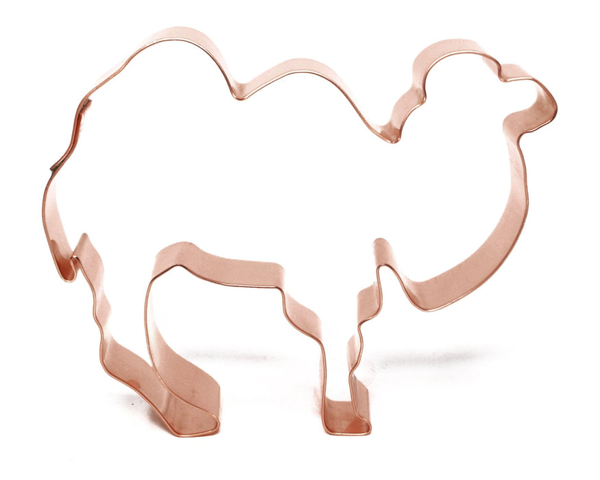 Bactrian Camel ~ Zoo Mammals ~ Copper Animal Cookie Cutter - Handcrafted by The Fussy Pup