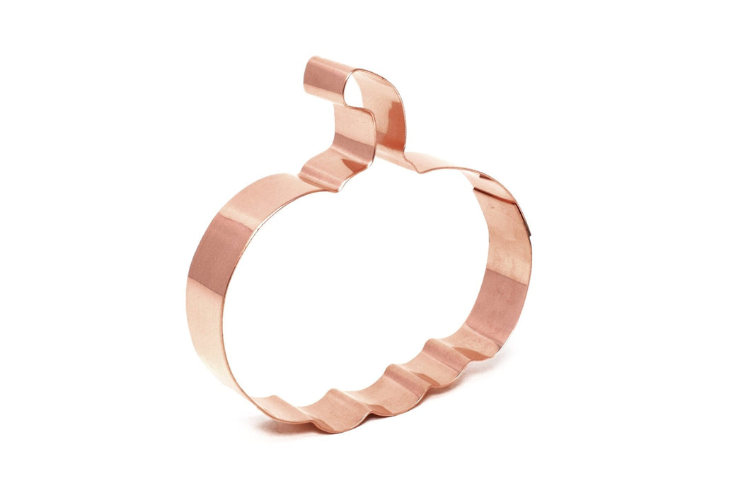 Rustic Pumpkin Thanksgiving Cookie Cutter, 4 x 3.75 inches - The Fussy Pup - Cookie Cutter