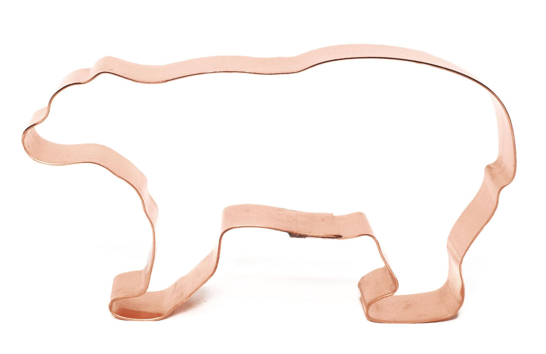 Andean Spectacled Bear ~ Zoo Mammals ~ Copper Animal Cookie Cutter - Handcrafted by The Fussy Pup