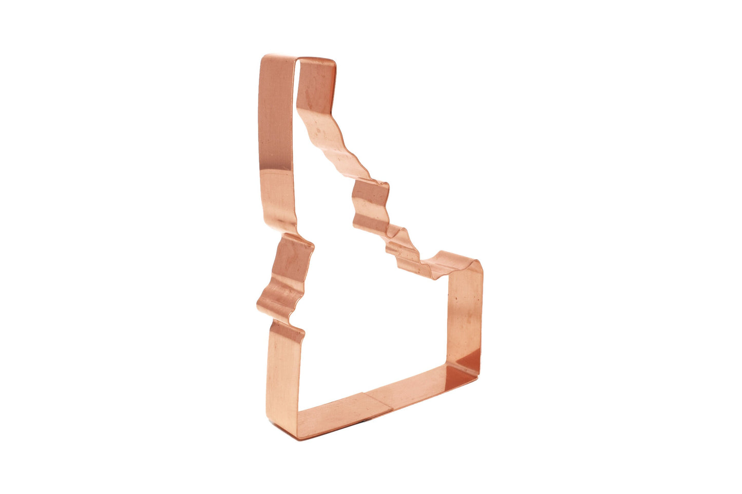 State of Idaho Cookie Cutter 4.75 x 3.5 inches - Handcrafted Copper Cookie Cutter by The Fussy Pup