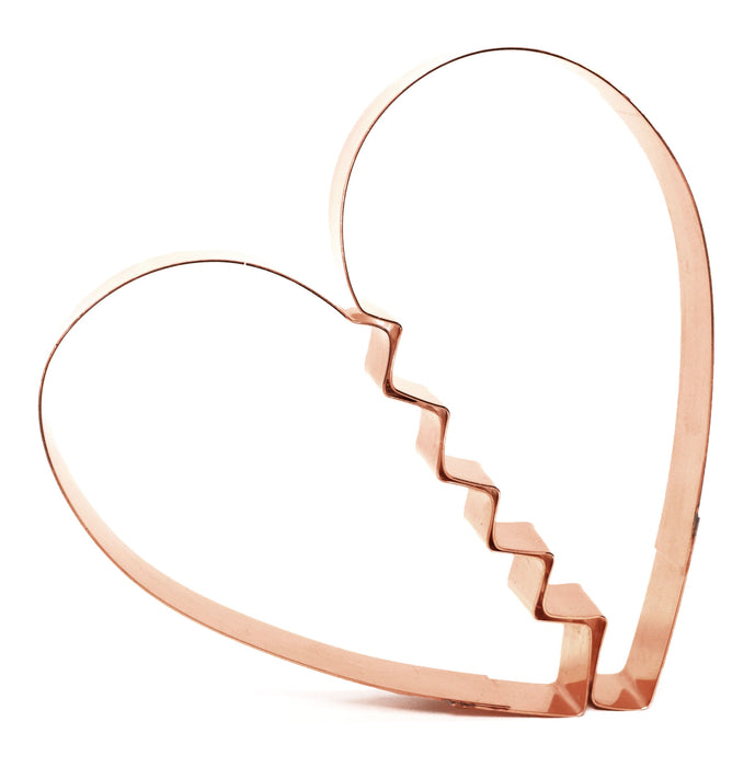 Large Broken Heart Cookie Cutter Set - Handcrafted by The Fussy Pup