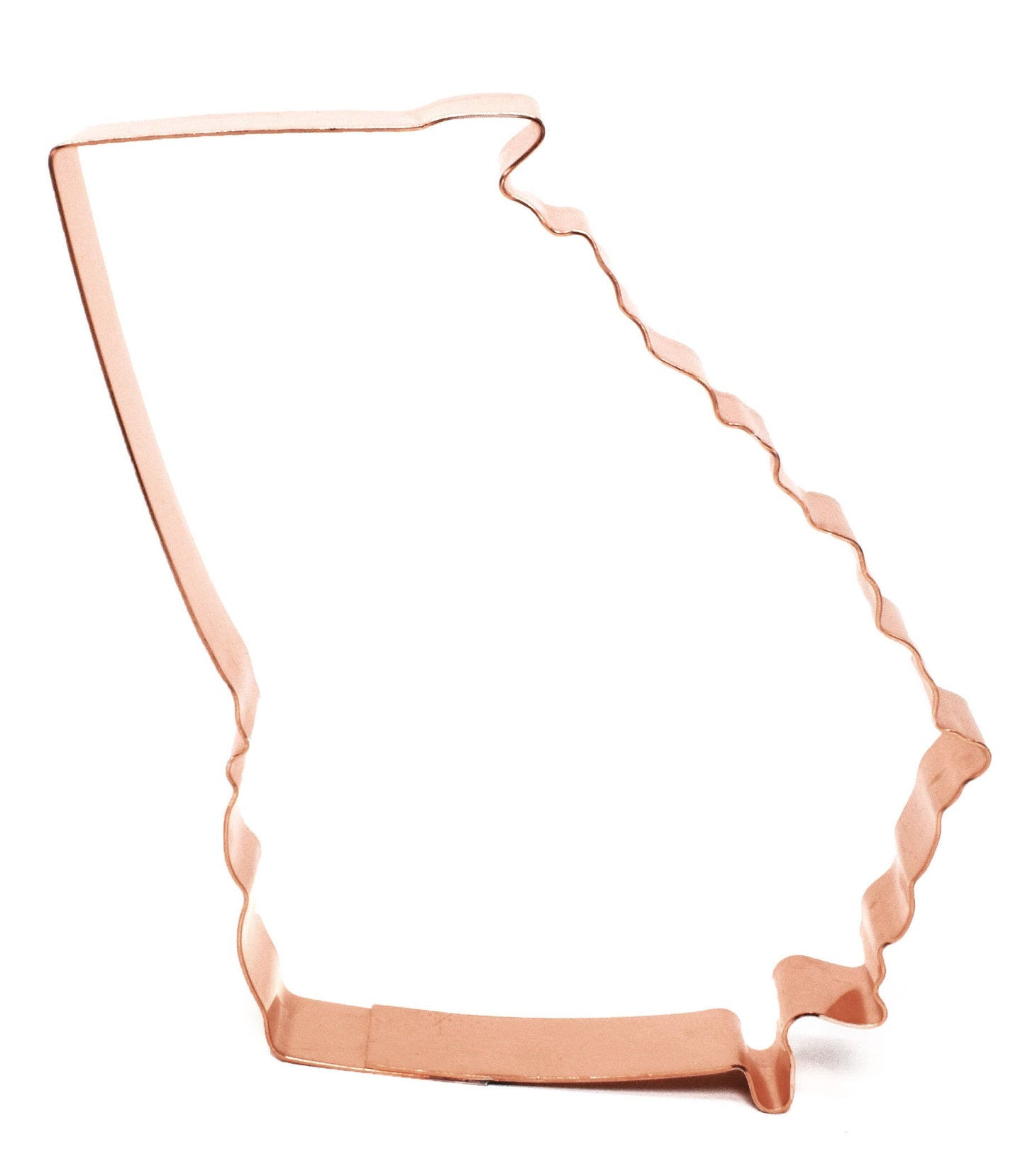 State of Georgia ~ Copper Cookie Cutter - Handcrafted by The Fussy Pup