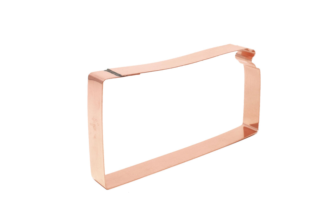 State of Kansas ~ Copper Cookie Cutter - Handcrafted by The Fussy Pup