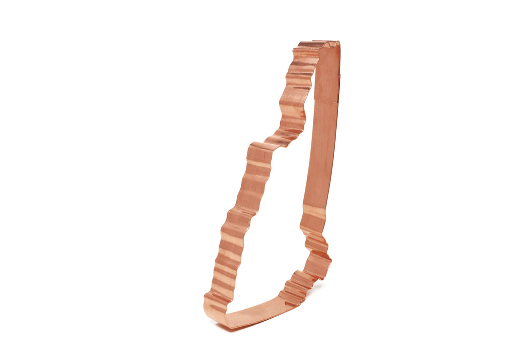 State of New Hampshire ~ Copper Cookie Cutter - Handcrafted by The Fussy Pup