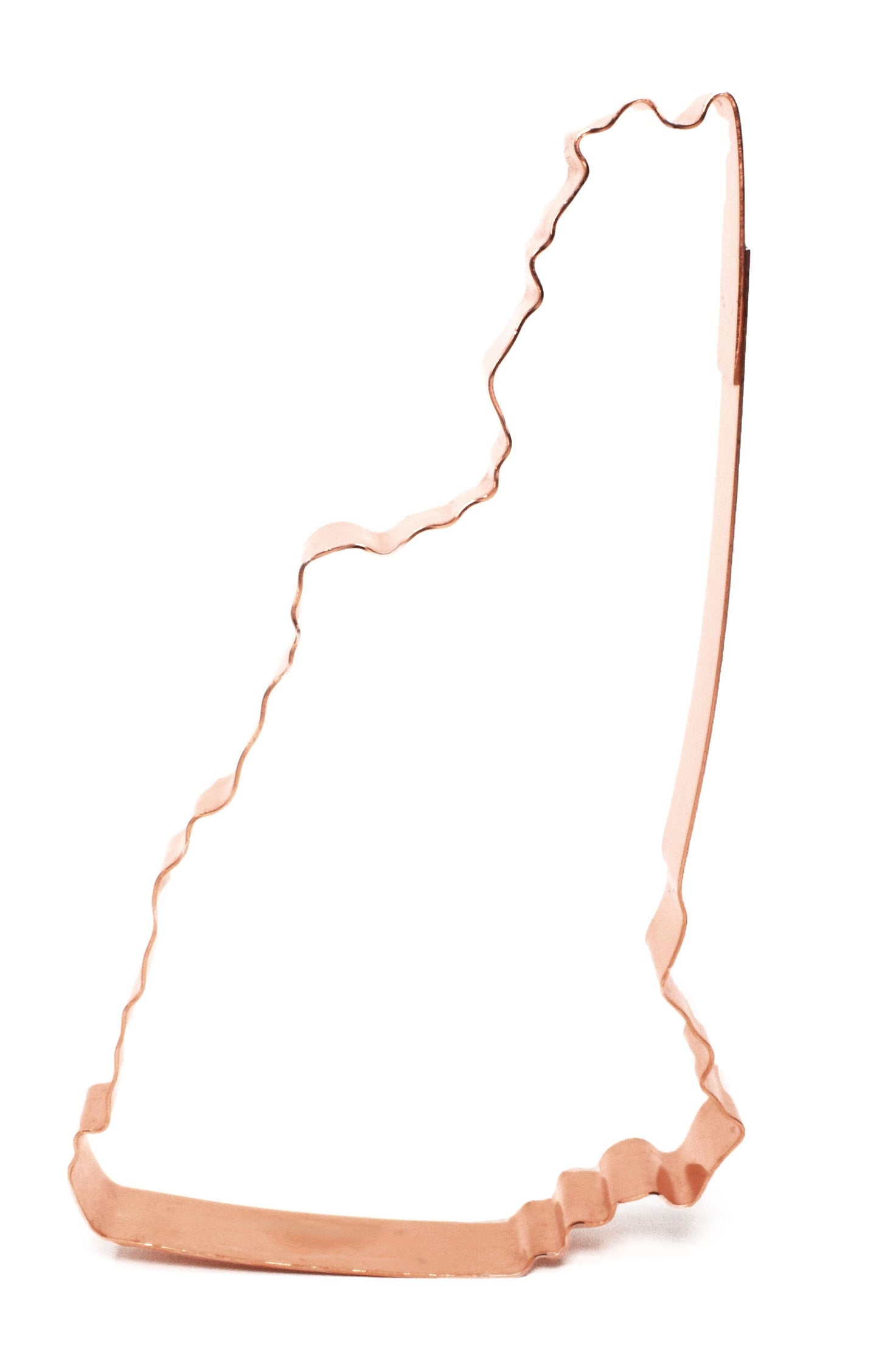 State of New Hampshire ~ Copper Cookie Cutter - Handcrafted by The Fussy Pup