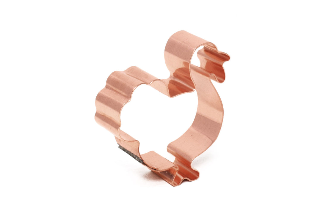 Small Turkey Thanksgiving Cookie Cutter, 2.5 inches