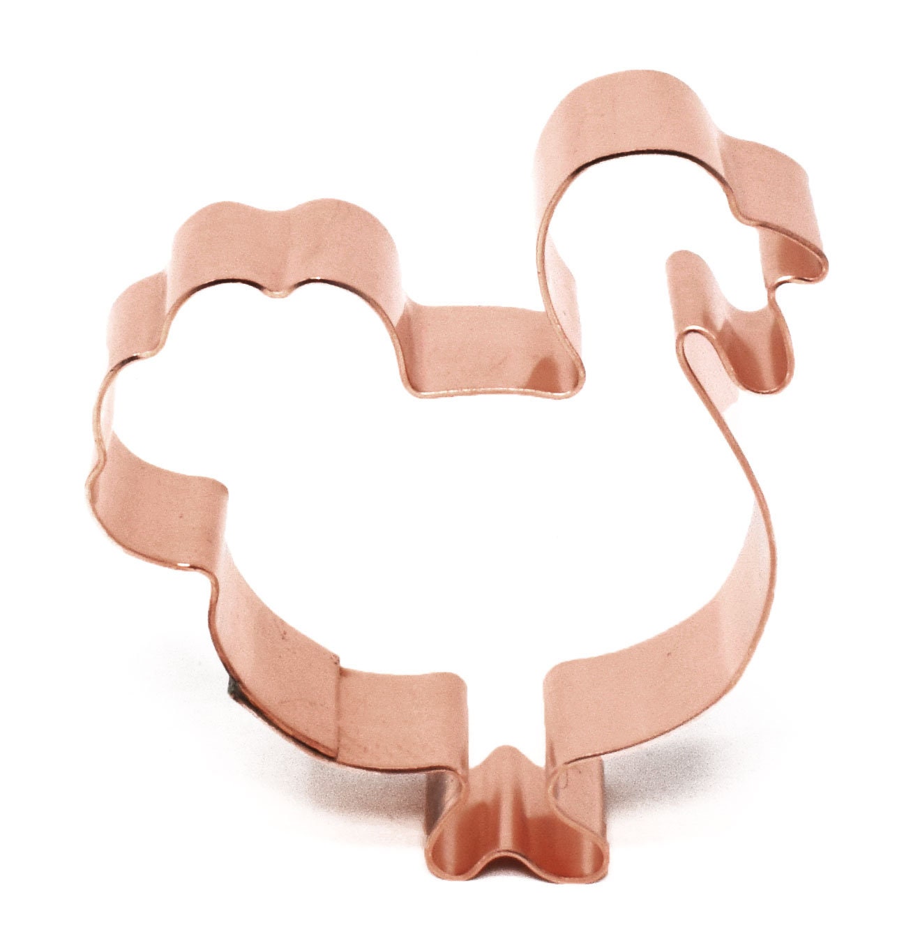 Small Turkey Thanksgiving Cookie Cutter, 2.5 inches