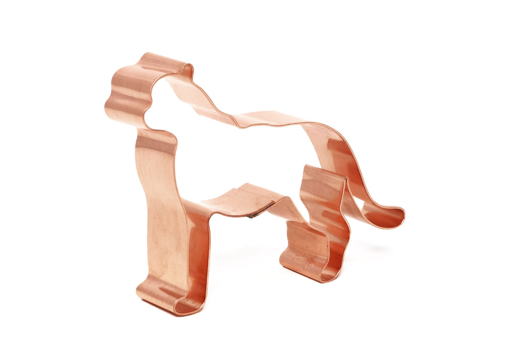 Small Cheetah ~ Zoo Mammals ~ Copper Animal Cookie Cutter - Handcrafted by The Fussy Pup