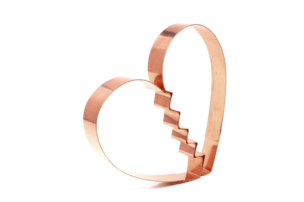 Large Broken Heart Cookie Cutter Set - Handcrafted by The Fussy Pup - The Fussy Pup - Cookie Cutter