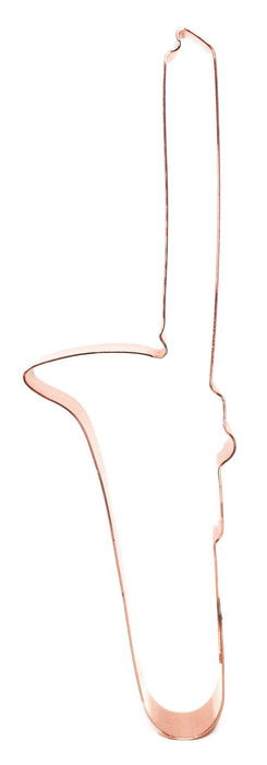 Trombone Musical Instrument Band Cookie Cutter 7 X 2 inches - Handcrafted Copper Cookie Cutter by The Fussy Pup - The Fussy Pup - 