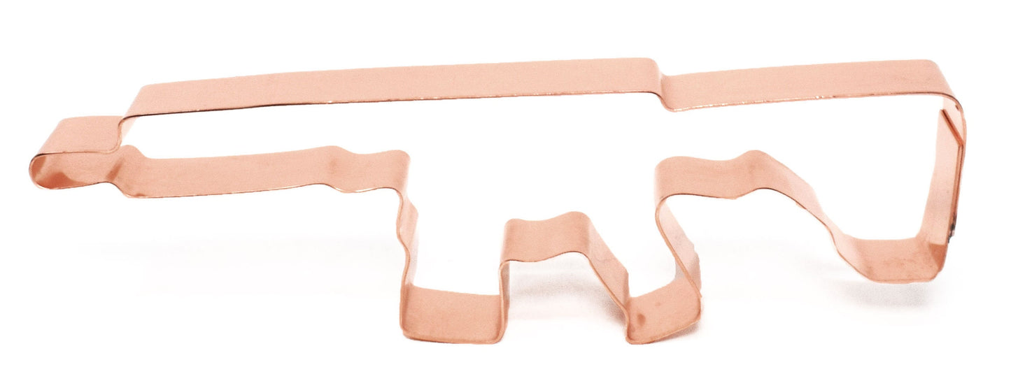 AR-15 Short Barreled Rifle Cookie Cutter - Handcrafted by The Fussy Pup