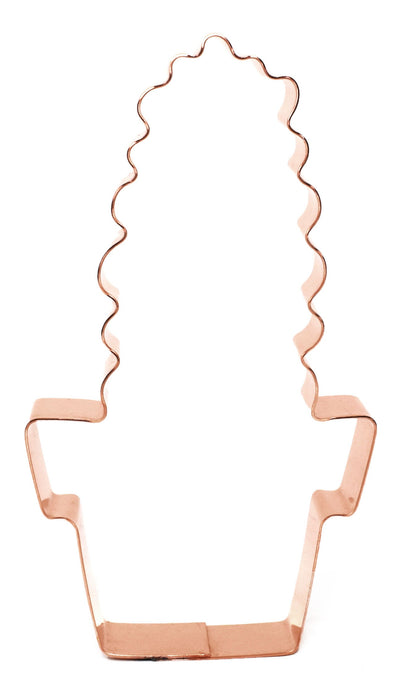 San Pedro Flower Pot Cactus Cookie Cutter - Handcrafted by The Fussy Pup