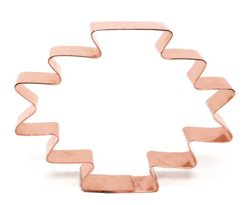 Small Southwestern Geometric Design ~ Copper Cookie Cutter ~ Handcrafted by The Fussy Pup