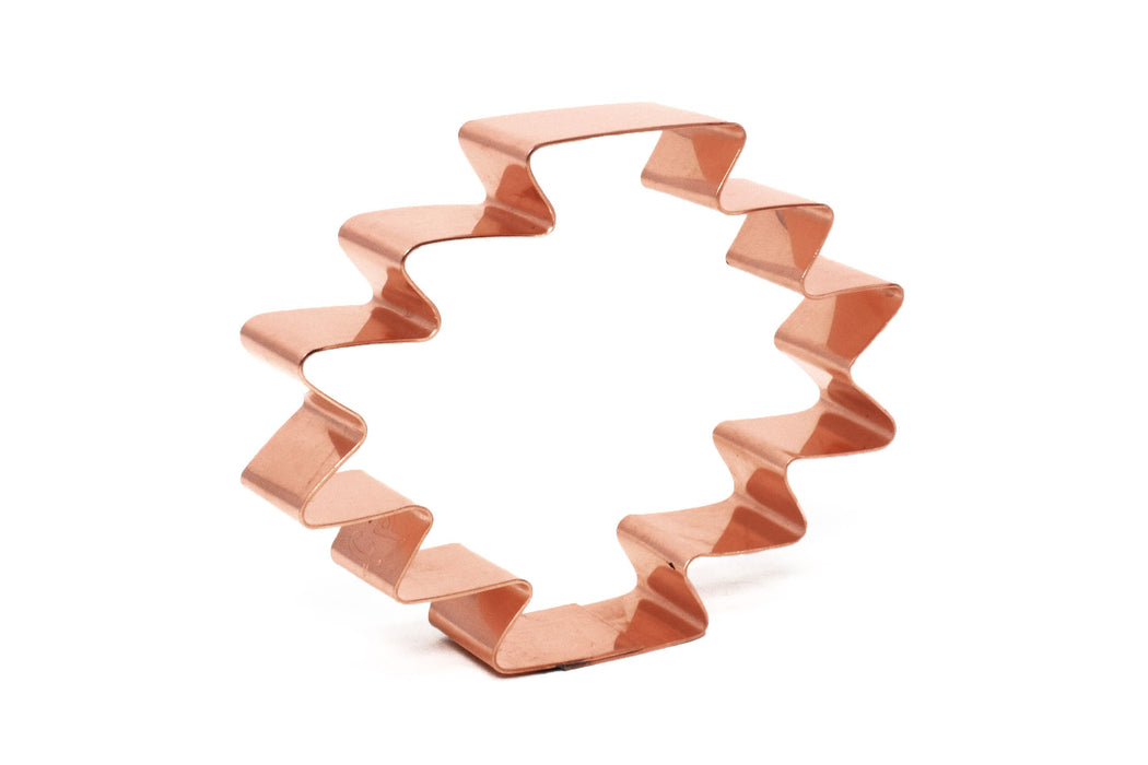 Small Southwestern Geometric Design ~ Copper Cookie Cutter ~ Handcrafted by The Fussy Pup