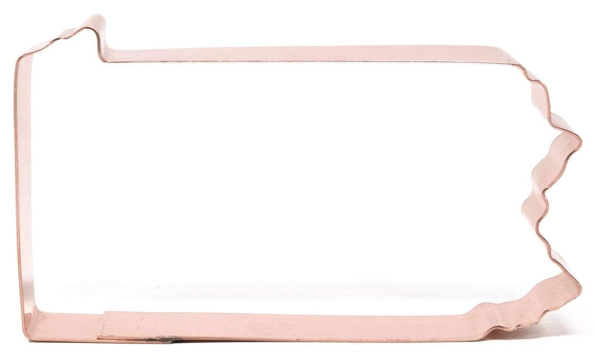 State of Pennsylvania ~ Copper Cookie Cutter - Handcrafted by The Fussy Pup - The Fussy Pup - 
